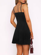 Contrast Mini Cami Dress for women from 6i6.com, perfect for trendy daytime looks or a chic night out.