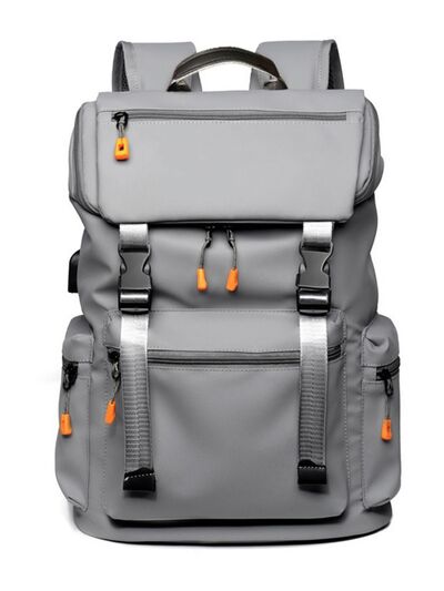 Oxford Cloth Multi-Pockets Backpack Bag for women from 6i6.com, a durable and versatile carry-all for everyday use or travel.