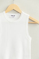 HYFVE Ribbed Knit Cropped Tank - 6i6