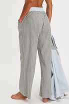 Elastic Waist Wide Leg Pants for women from 6i6.com, perfect for casual comfort and trendy everyday style.