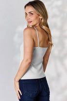 Basic Bae Full Size Round Neck Slim Cami - 6i6