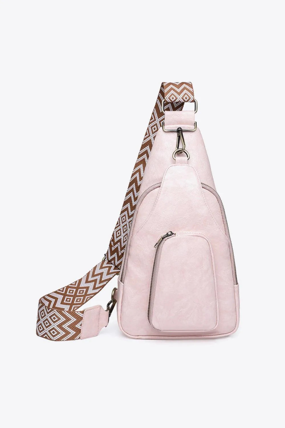 Adored Take A Trip PU Leather Sling Bag - 6i6