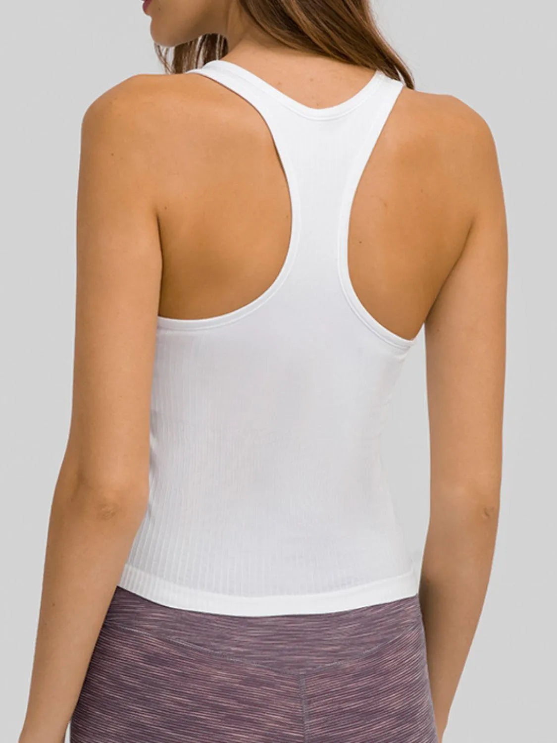 Round Neck Racerback Active Tank - 6i6