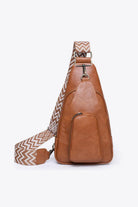 Adored Take A Trip PU Leather Sling Bag - 6i6