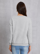 Sunflower Round Neck Dropped Shoulder Sweatshirt - 6i6