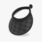 Solid Adjustable Weave Visor - 6i6