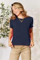 Basic Bae Full Size Round Neck Short Sleeve T-Shirt - 6i6