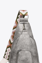 Adored Take A Trip PU Leather Sling Bag - 6i6