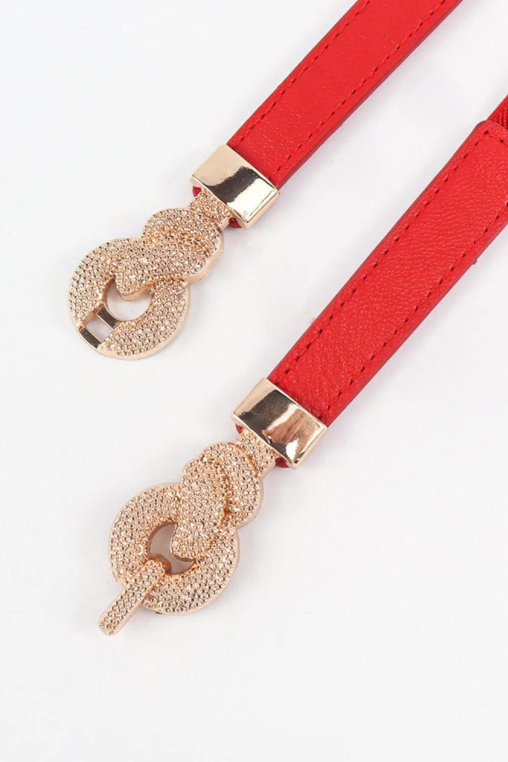 Zinc Alloy Buckle PU Leather Belt - 6i6