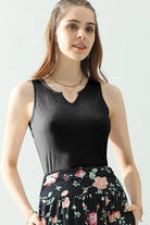 Ninexis Notched Rib Knit Tank - 6i6