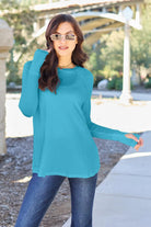 Basic Bae Full Size Round Neck Long Sleeve T-Shirt - 6i6