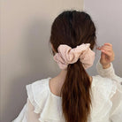 Ruched Elastic Hair Scrunchy - 6i6