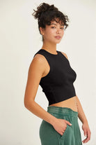 HYFVE Ribbed Knit Cropped Tank - 6i6