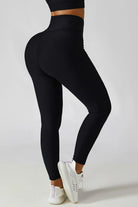 Basic Bae Crossover Waist Active Leggings - 6i6