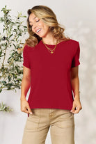 Basic Bae Full Size Round Neck Short Sleeve T-Shirt - 6i6