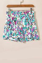 Printed High Waist Shorts - 6i6