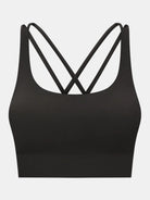 Crisscross Scoop Neck Active Tank - 6i6