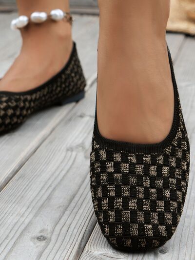 Mesh Round Toe Flat Slip-Ons for women from 6i6.com, offering a comfortable and modern style for everyday wear.