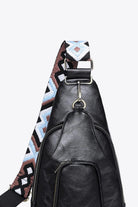 Adored Take A Trip PU Leather Sling Bag - 6i6