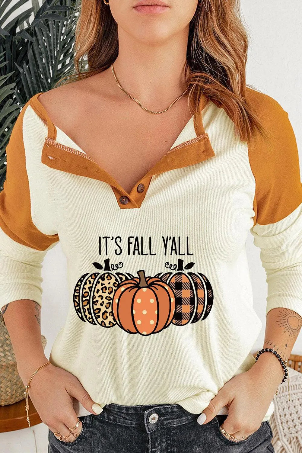 IT'S FALL Y'ALL Graphic Top - 6i6