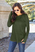 Basic Bae Full Size Round Neck Long Sleeve T-Shirt - 6i6