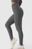 Basic Bae Crossover Waist Active Leggings - 6i6