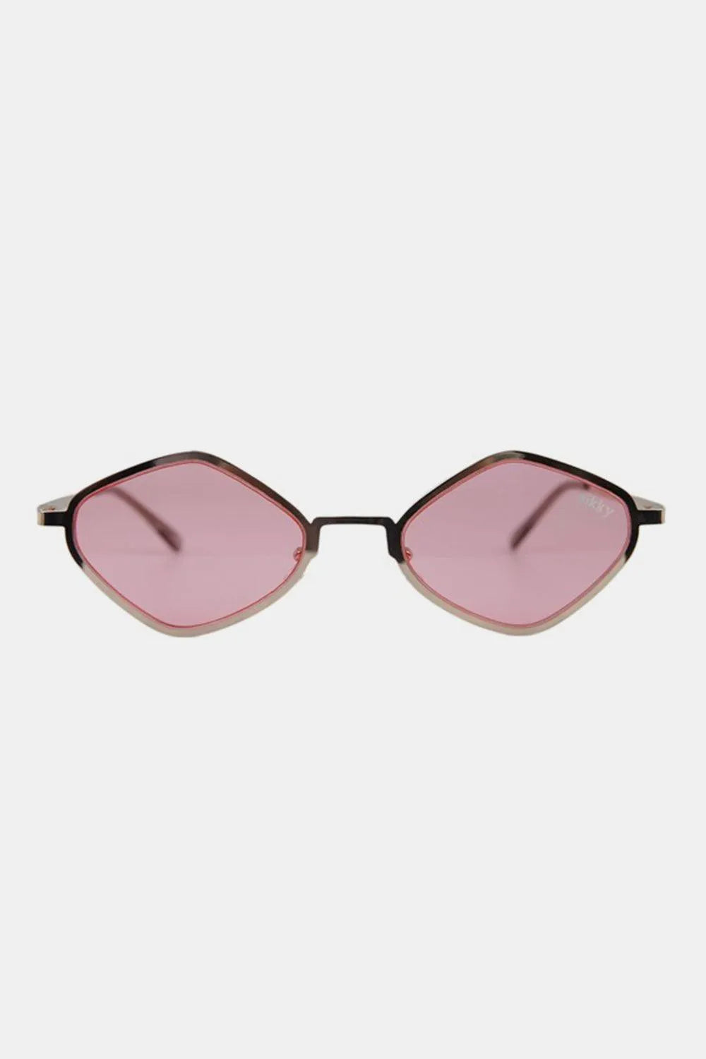 Nicole Lee USA Metal Frame Geometric Sunglasses - 6i6