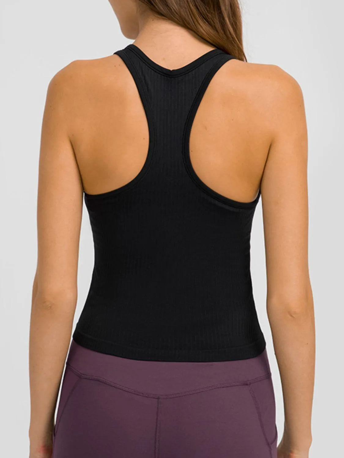 Round Neck Racerback Active Tank - 6i6