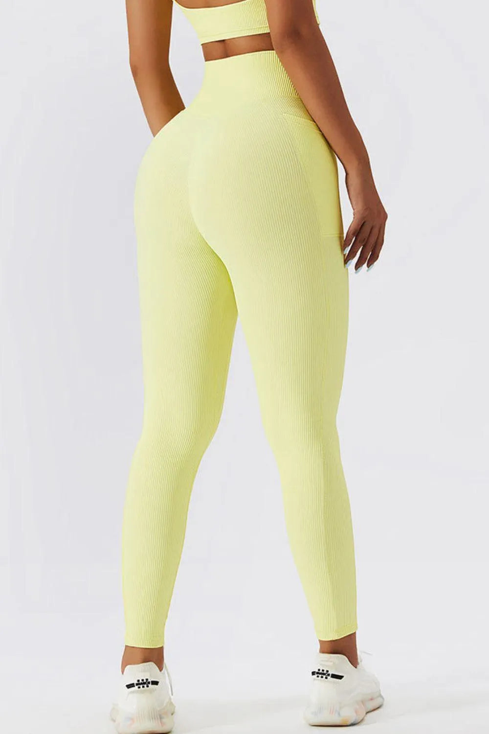 Basic Bae Crossover Waist Active Leggings - 6i6