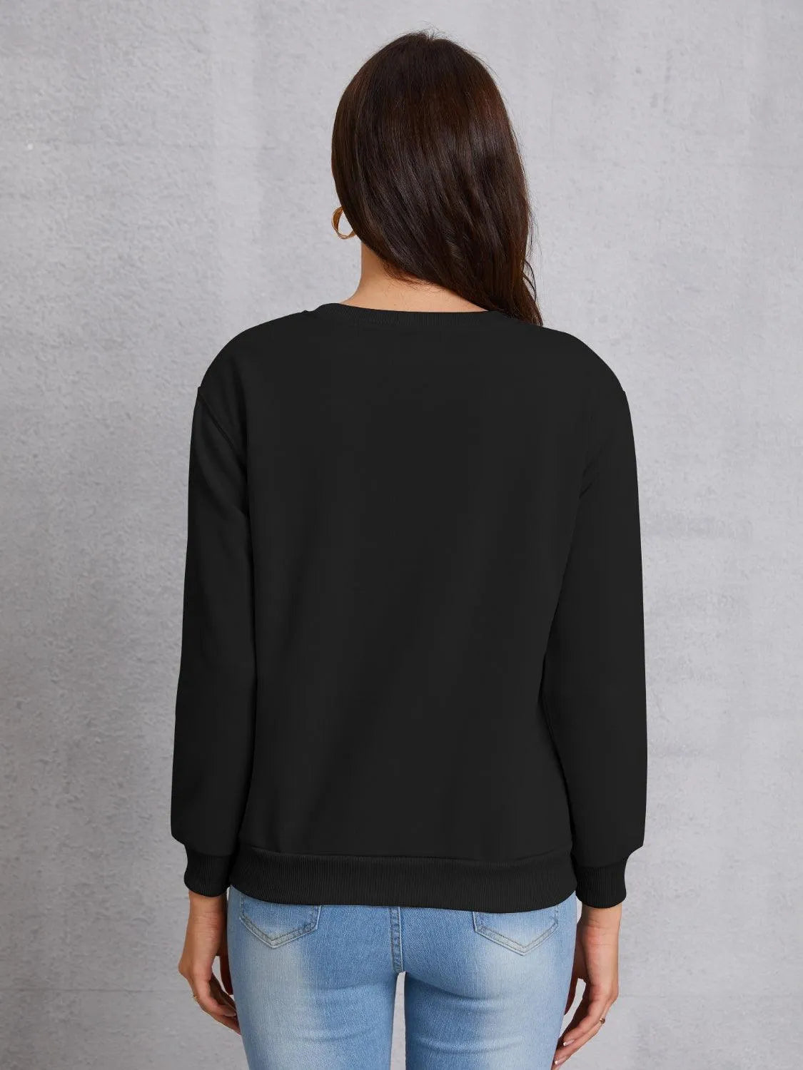 Sunflower Round Neck Dropped Shoulder Sweatshirt - 6i6