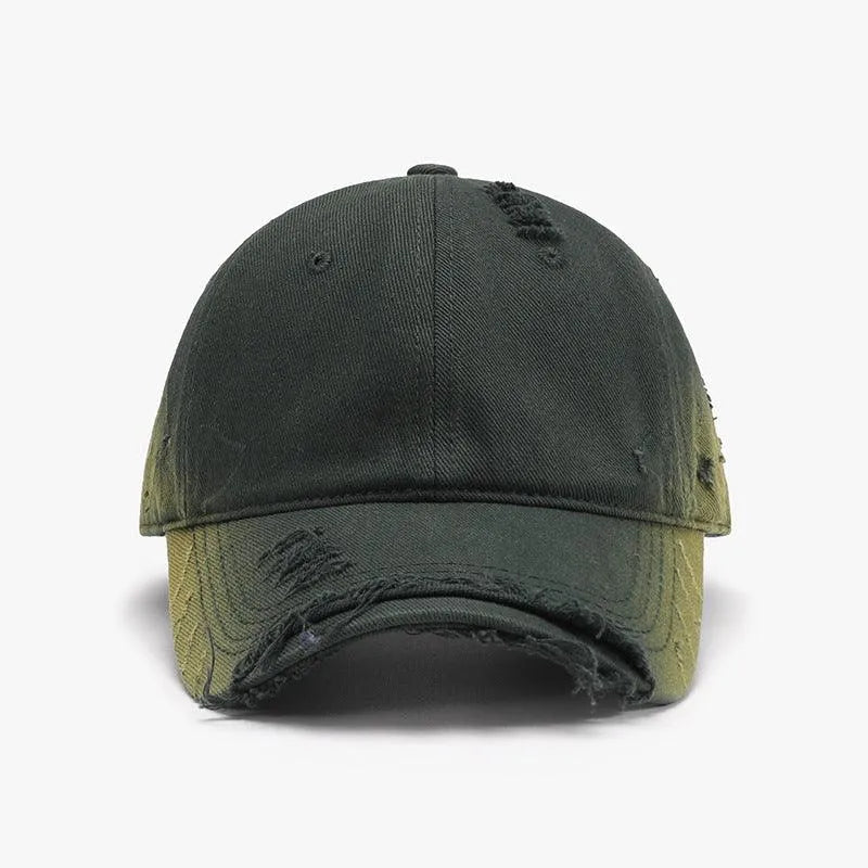 Distressed Adjustable Cotton Hat - 6i6