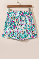 Printed High Waist Shorts - 6i6