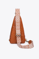 Adored Take A Trip PU Leather Sling Bag - 6i6