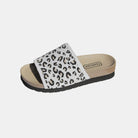 Leopard Open Toe Sandals - 6i6