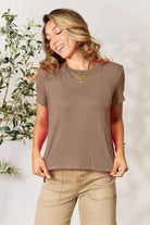 Basic Bae Full Size Round Neck Short Sleeve T-Shirt - 6i6