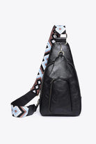 Adored Take A Trip PU Leather Sling Bag - 6i6