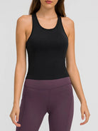 Round Neck Racerback Active Tank - 6i6