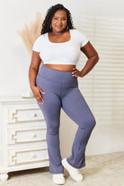 Basic Bae Wide Waistband Bootcut Sports Pants - 6i6