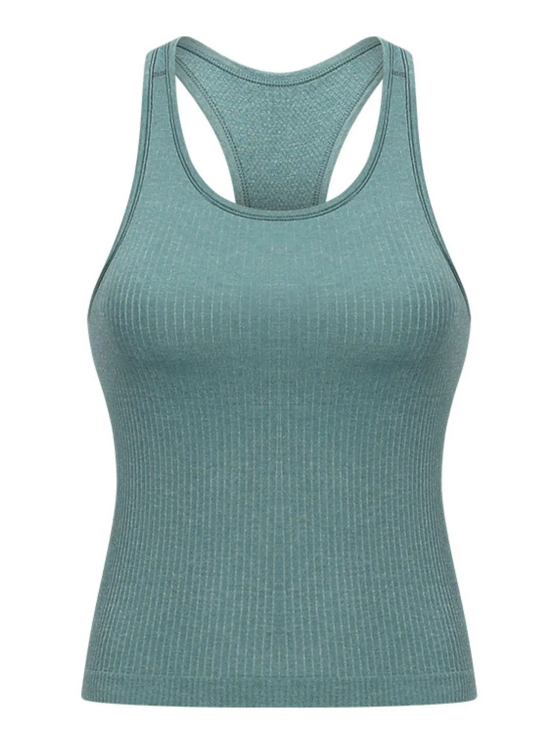 Round Neck Racerback Active Tank - 6i6