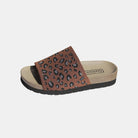 Leopard Open Toe Sandals - 6i6