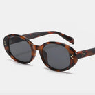 Polycarbonate Frame Oval Sunglasses - 6i6