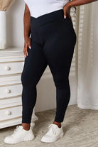 Basic Bae V-Waistband Sports Leggings - 6i6