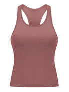 Round Neck Racerback Active Tank - 6i6