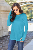 Basic Bae Full Size Round Neck Long Sleeve T-Shirt - 6i6