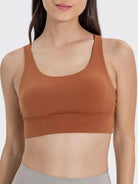 Crisscross Scoop Neck Active Tank - 6i6