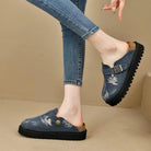 Round Toe Platform Loafers - 6i6