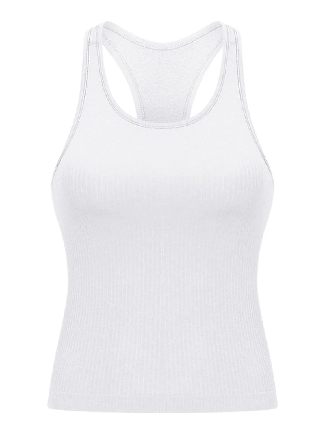 Round Neck Racerback Active Tank - 6i6