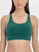 Crisscross Scoop Neck Active Tank - 6i6