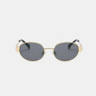 Metal Frame Oval Sunglasses - 6i6