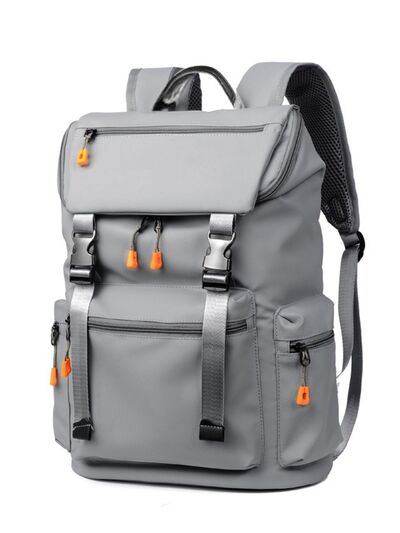 Oxford Cloth Multi-Pockets Backpack Bag for women from 6i6.com, a durable and versatile carry-all for everyday use or travel.